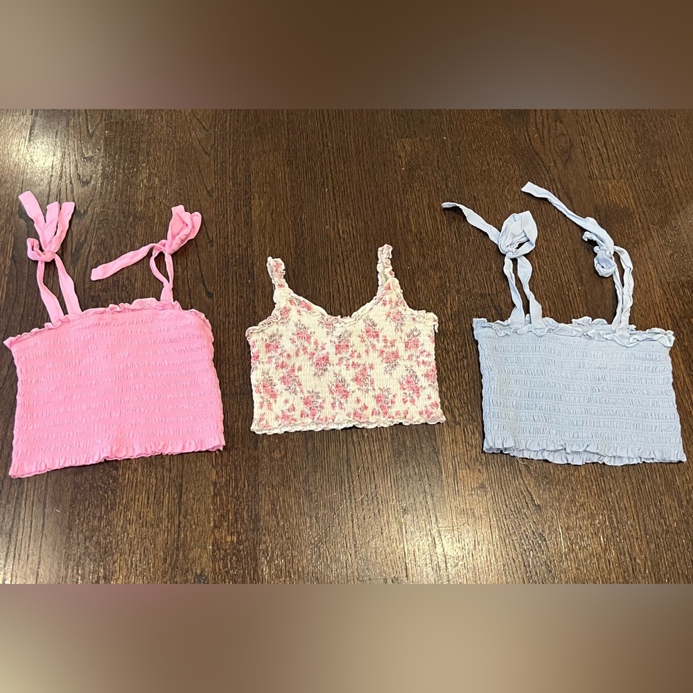 Bundle of 3 Katie J Nyc Tube tops/Crop tops!